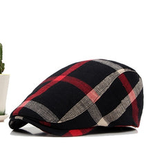 Load image into Gallery viewer, Classic Englad Style Plaid Berets Caps For Men Women Casual Unisex