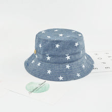 Load image into Gallery viewer, Cotton Baby Hat Cap Star Print Kids Baby Boy Girl Summer Hat